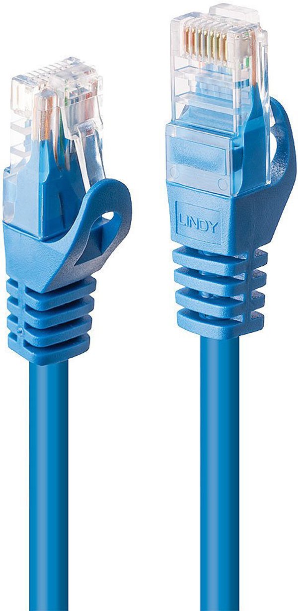 Lindy LINDY Basic Cat.6 U/UTP Cable blue 7.5m - 48176