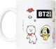 Κούπα Line Friends BT21 Κεραμική 300ml, Διαστάσεις 9,5x8cm, Κατάλληλη για Πλυντήριο Πιάτων