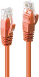 Lindy Lindy - Patch Cable - RJ-45 (M) to RJ-45 (M) - 20,0m - UTP - CAT 6 - Shaped, Without Hook, Stranded - Orange (48114)