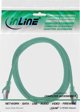 Lindy Καλώδιο Δικτύου Cat.6A S/FTP, TPE (LSZH), CCA, Πράσινο, 0.5m