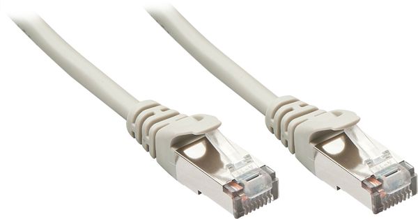 Lindy Patchcord Cat.5e, F/UTP, 0.5m, szary (48341)