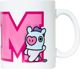 Κεραμική Κούπα Line Friends BT21, 300ml, 9.5x8cm, Κατάλληλη για Πλυντήριο Πιάτων