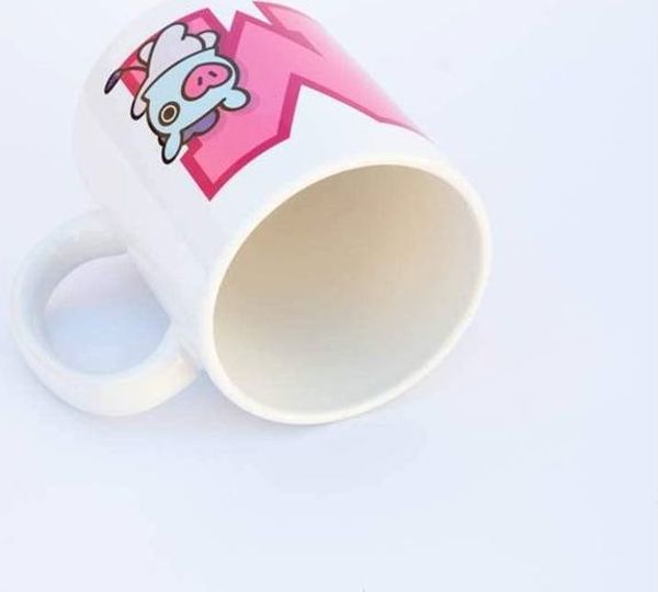 Κεραμική Κούπα Line Friends BT21, 300ml, 9.5x8cm, Κατάλληλη για Πλυντήριο Πιάτων