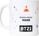 Κεραμική Κούπα Line Friends BT21, 300ml, 9.5x8cm, Κατάλληλη για Πλυντήριο Πιάτων