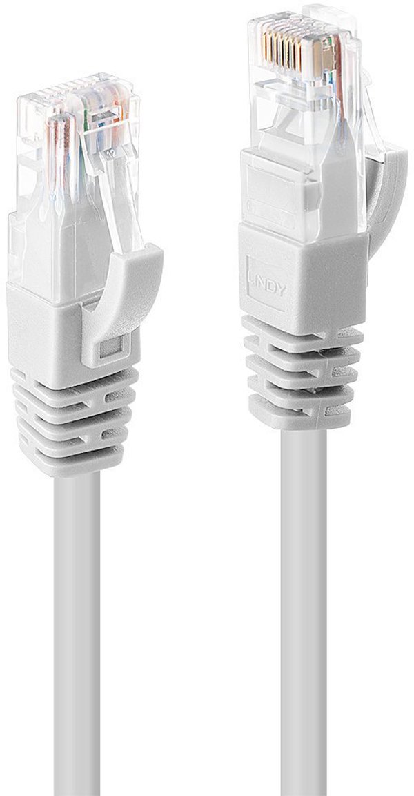 Lindy Patchkabel Cat6 U/UTP weiß 7.50m (48096)