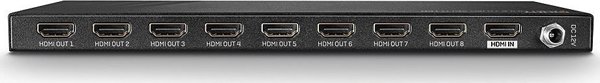 Lindy 38237 HDMI Splitter 1x8, 4K UHD, Μεταλλικό, Μαύρο