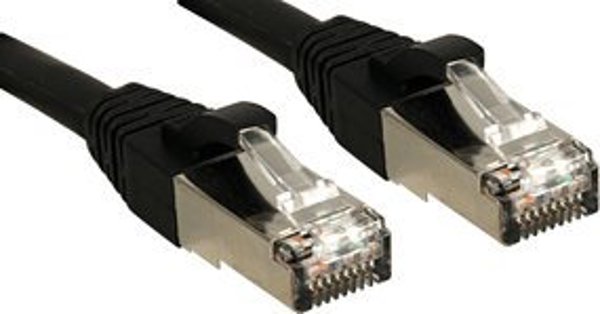 Lindy Patchkabel Cat6 SSTP / S/FTP PIMF schwarz 1.00m (45602)