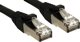 Lindy Patchkabel Cat6 SSTP / S/FTP PIMF schwarz 1.00m (45602)