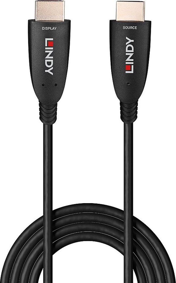 Lindy Καλώδιο HDMI 38518 Τύπου A (Standard) 100m Μαύρο