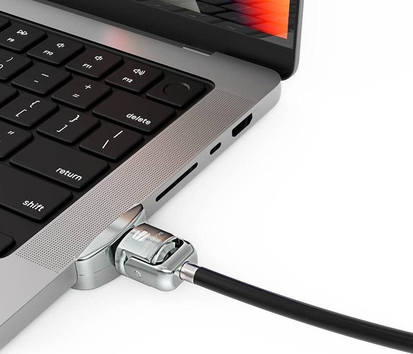 Προσαρμογέας κλειδώματος Compulocks Ledge για MacBook Pro 14" M1, M2 & M3 - Προσαρμογέας κλειδώματος ασφαλείας - για Apple MacBook Pro 14.2 in (M1, M2, M3)