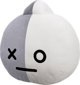 Line Friends BT21 Λούτρινο Μαξιλάρι VAN 32cm, Μαλακό Βελούδινο Διακοσμητικό Μαξιλαράκι