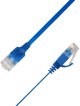 LinkIT Płaski kabel sieciowy RJ-45, Cat.6a, U/UTP, PVC, niebieski, 3 m (UTP-FL6A-00300-BL)