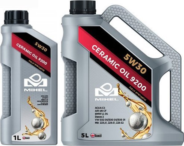 LIQUI MOLY ΚΕΡΑΜΙΚΟ ΛΑΔΙ ΜΗΧΑΝΗΣ 9200 5W30 5L.