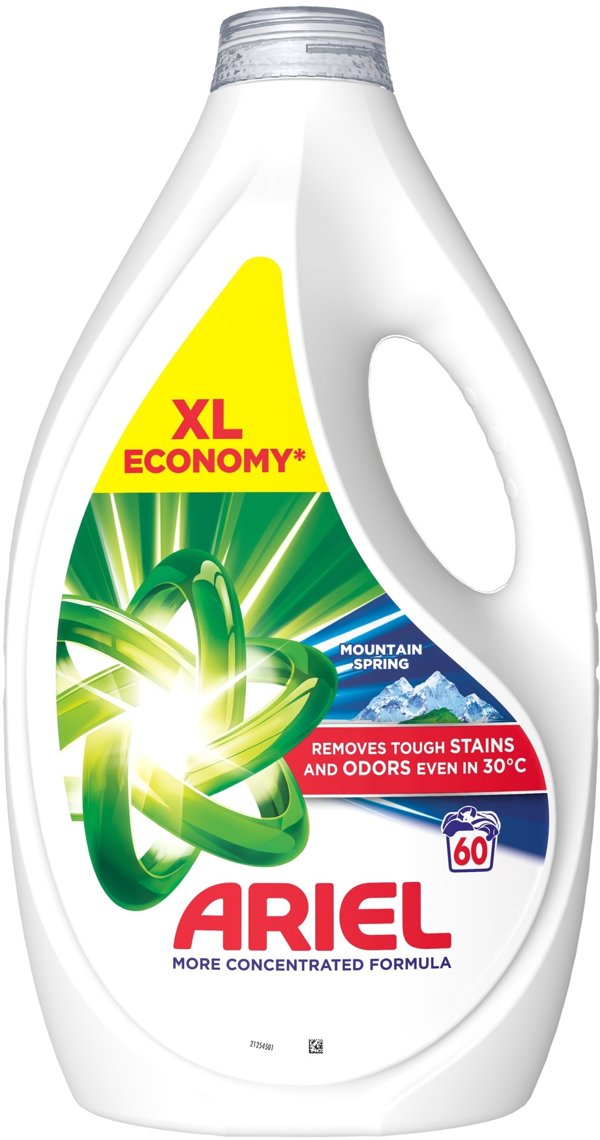 LIQUID DETERG ARIEL MOUNTAIN 60 WS 2.7L