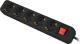 Πολύπριζο Lanberg PS1-05F με 5 Υποδοχές Schuko, Μήκος Καλωδίου 1.5m, 2500W, Μαύρο