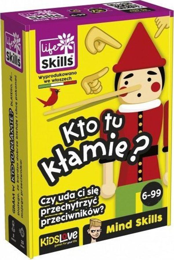 Lisciani Mind Skills Κπο Του Κλαμιέ; (Kto Tu Kłamie?) – Επιτραπέζιο Παιχνίδι Καρτών για Παιδιά