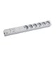 Listwa 19-gniazdowa BACHMANN 1U 6xUTE 1xGVS, 2 m