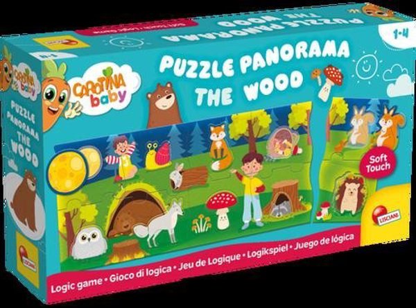Lisciani Carotina Baby Puzzle Πανοραμικό - Δάσος, Εκπαιδευτικό Παζλ για Νήπια