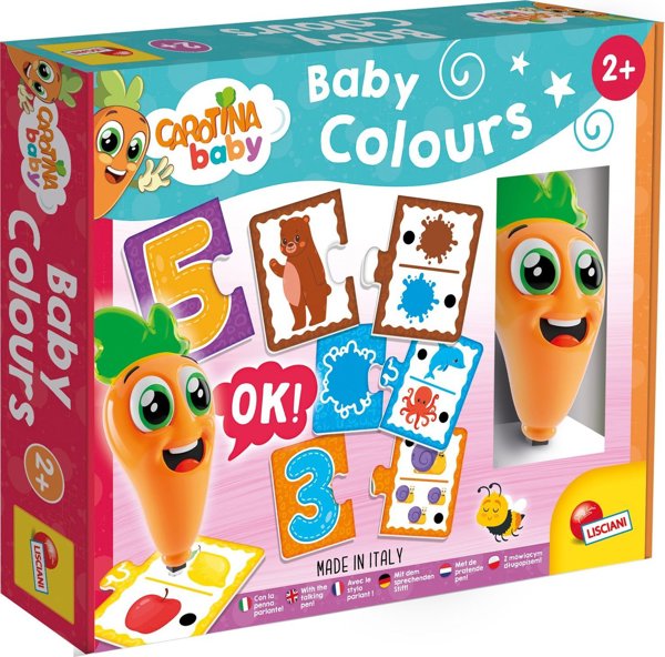 Lisciani Carotina Baby Παιχνίδι Εκμάθησης Χρωμάτων για Μωρά