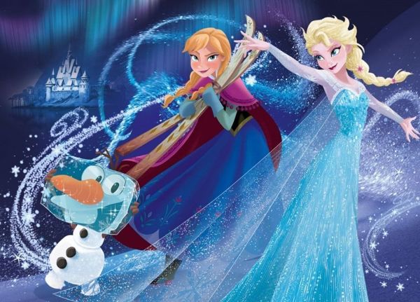 Lisciani Παζλ Maxi Διπλής Όψης Frozen 35 Κομμάτια, 70x50cm, Για Παιδιά Από 3 Ετών