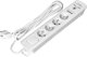 Orno Λίστα Τροφοδοσίας Αντιπροσωπείας 4x2P+Z 2xUSB 3x1.0 3m λευκό (OR-AE-13243/W/3M)