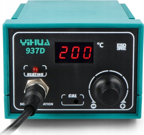 Σταθμός Συγκόλλησης Techrebal Yihua 937D 50W, Ψηφιακός Σταθμός Κολλητηριού