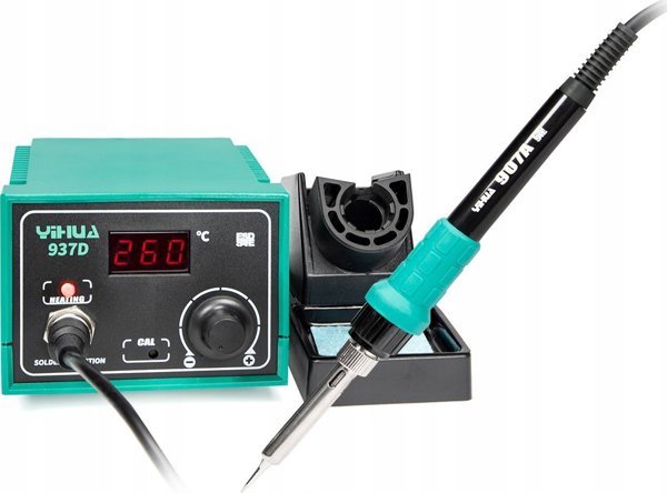 Σταθμός Συγκόλλησης Techrebal Yihua 937D 50W, Ψηφιακός Σταθμός Κολλητηριού