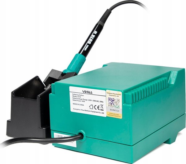 Σταθμός Συγκόλλησης Techrebal Yihua 937D 50W, Ψηφιακός Σταθμός Κολλητηριού