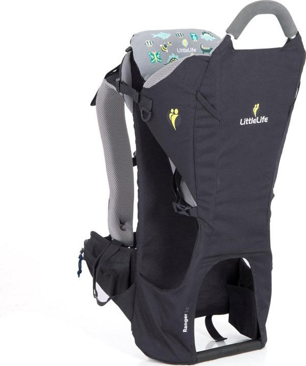 LittleLife Τουριστικό Μάρσιπο Ranger S2 για έως 20kg Μαύρο