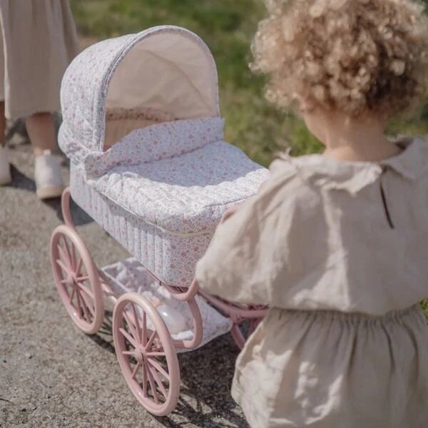 Little Dutch Lėlių vežimėlis Little Dutch Gėlės