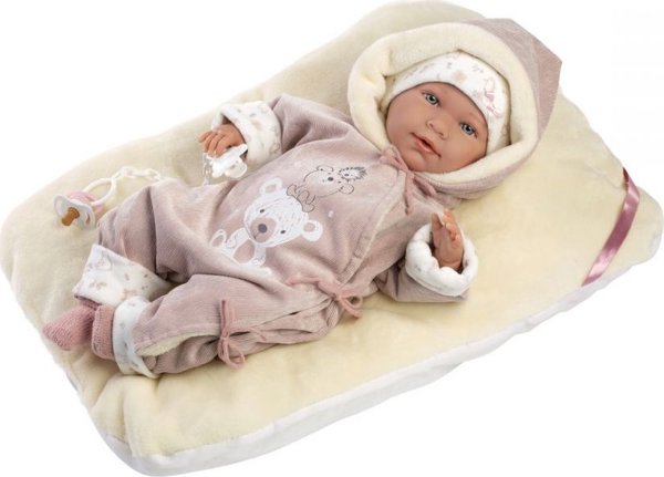 Κούκλα Μωρό Llorens Lala 17406, 42cm με Μαξιλάρι