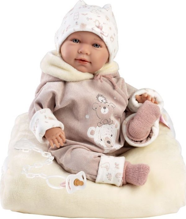 Κούκλα Μωρό Llorens Lala 17406, 42cm με Μαξιλάρι