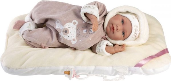 Κούκλα Μωρό Llorens Lala 17406, 42cm με Μαξιλάρι