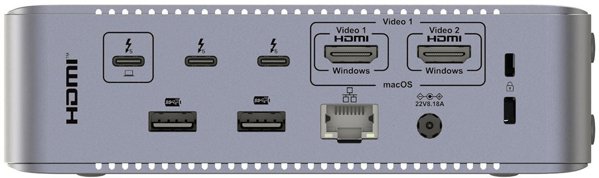 LMP ThunderDock TB5 8K 14 Port Thunderbolt 5 80Gb/s PD140W