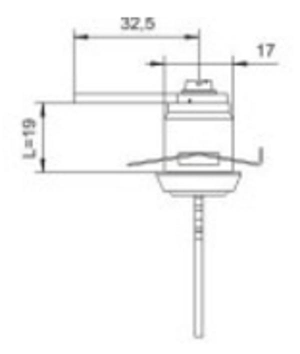 LOB Zamek kasetowy A1 chrom - ZKP41