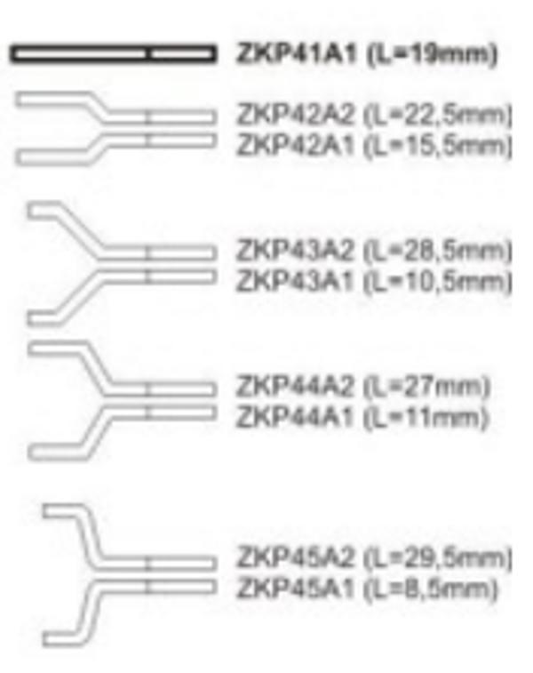 LOB Zamek kasetowy A1 chrom - ZKP41