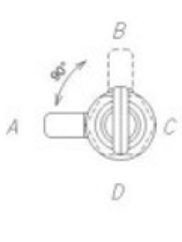 LOB Zamek kasetowy ZKP-61 A1 chrom