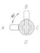 LOB Zamek kasetowy ZKP-61 A1 chrom
