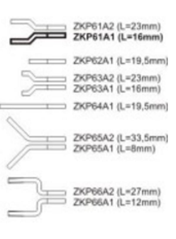 LOB Zamek kasetowy ZKP-61 A1 chrom