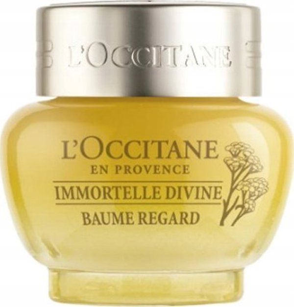 L’Occitane Immortelle Divine Βάλσαμο Ματιών Σύσφιξης, 15ml, Για Όλους Τους Τύπους Δέρματος
