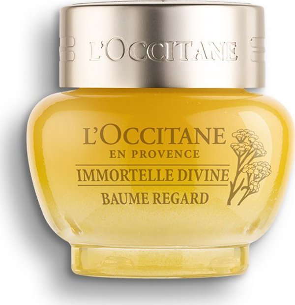 L’Occitane Immortelle Divine Βάλσαμο Ματιών Σύσφιξης, 15ml, Για Όλους Τους Τύπους Δέρματος