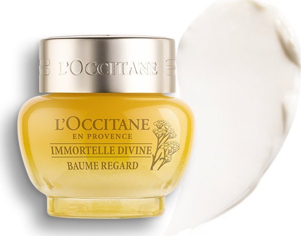 L’Occitane Immortelle Divine Βάλσαμο Ματιών Σύσφιξης, 15ml, Για Όλους Τους Τύπους Δέρματος