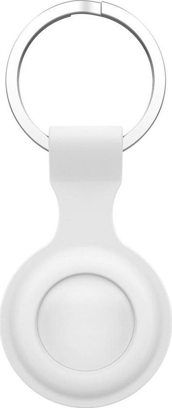 Loco Θήκη από σιλικόνη Loco Dot Silicone Apple AirTag Λευκό