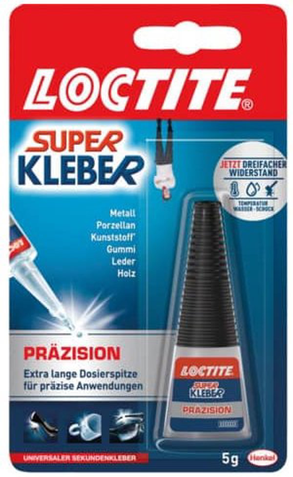 Loctite Loctite Superkleber Präzision, Flasche mit 5g, 9H LTF1C