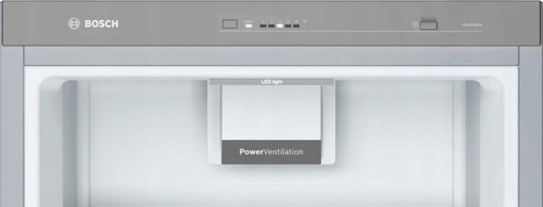 Ψυγείο Bosch KSV36CIDP ανοξείδωτο, ενεργειακή κλάση D, 346L, ύψος 186cm