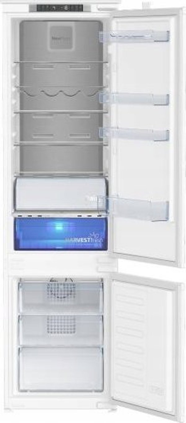 Beko BCNA 306E4ZSN Εντοιχιζόμενο Ψυγείο No-Frost, 4 Αστέρων, 2 Θερμοστάτες, Πλάτος 54cm