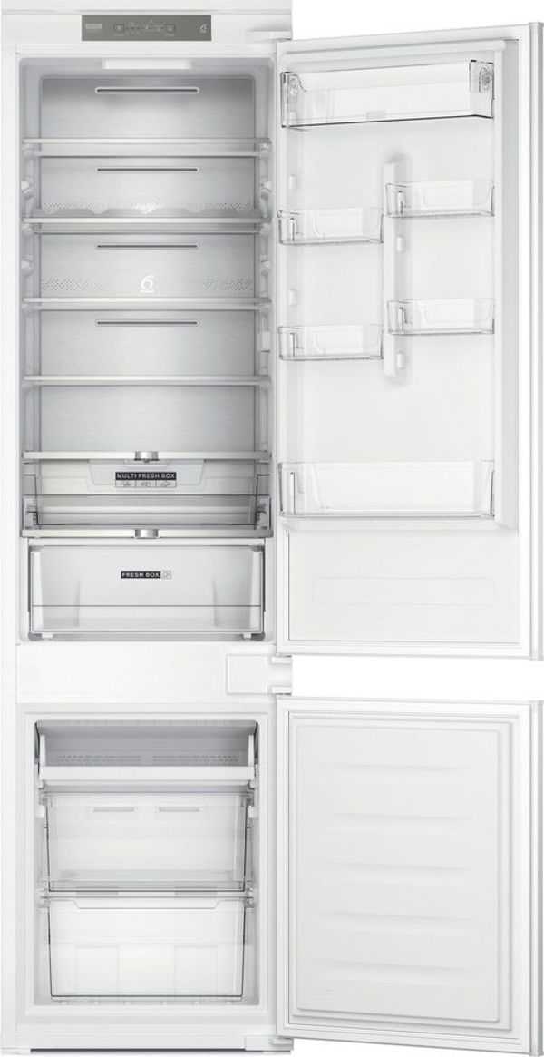 Ψυγείο Whirlpool WHC20 T352 Εντοιχιζόμενο Δίπορτο NoFrost, 400lt, Ενεργειακή Κλάση D