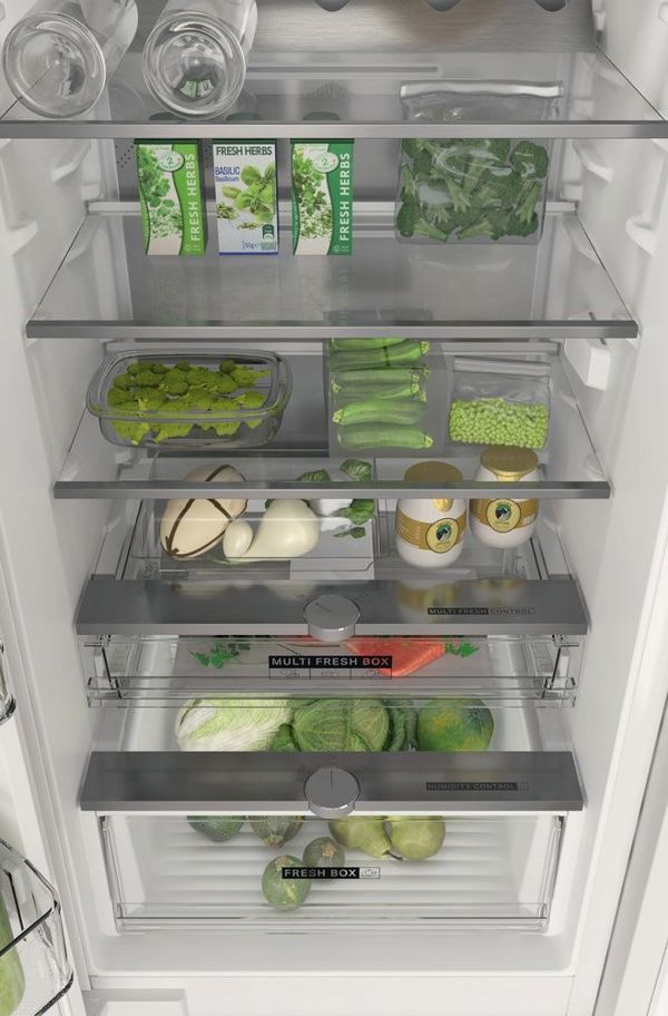 Ψυγείο Whirlpool WHC20 T352 Εντοιχιζόμενο Δίπορτο NoFrost, 400lt, Ενεργειακή Κλάση D