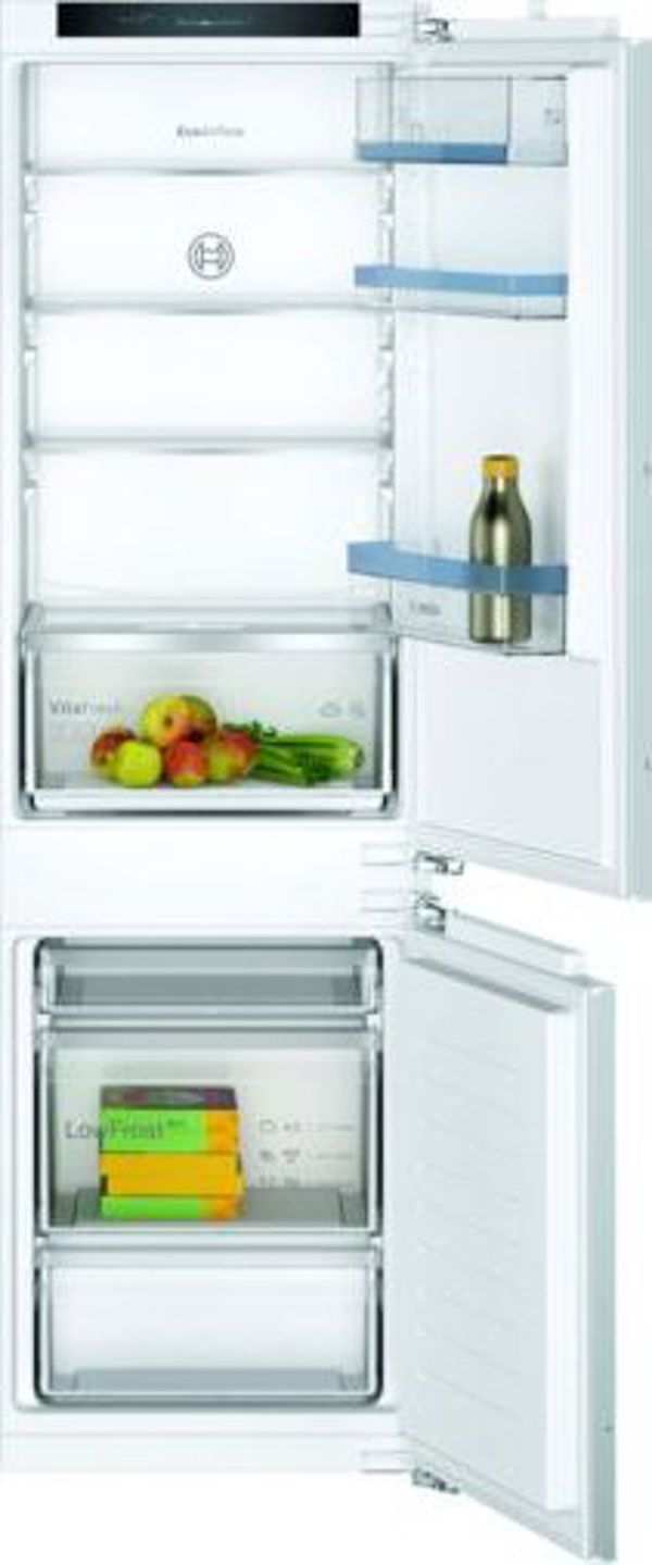 Bosch KIV86VFE1 Εντοιχιζόμενο Ψυγείο με Καταψύκτη LowFrost, Ενεργειακή Κλάση E, Λευκό