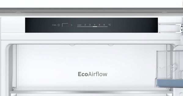 Bosch KIV86VFE1 Εντοιχιζόμενο Ψυγείο με Καταψύκτη LowFrost, Ενεργειακή Κλάση E, Λευκό